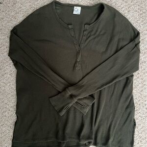 Aerie Thermal Henley Top